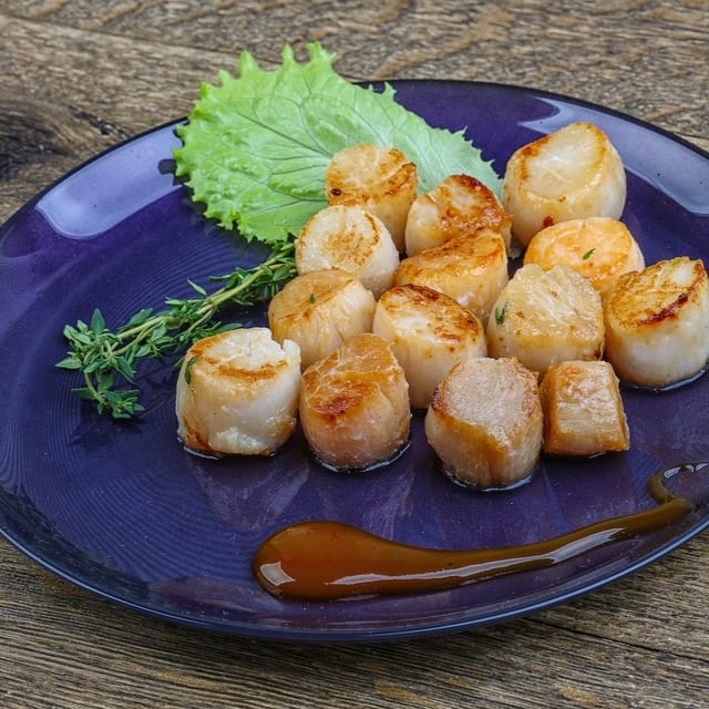 Fried Scallop (10 Pieces).