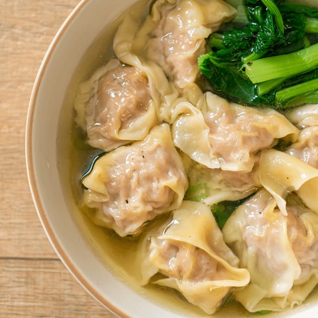 Shrimp Wonton Soup.
