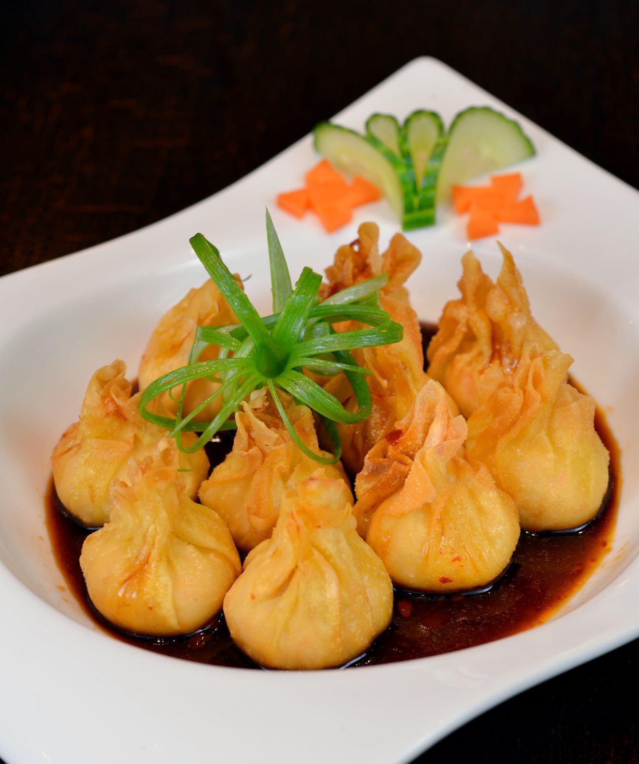 Spicy Szechuan Wonton (10 Pcs).