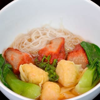 Roast Pork & Shrimp Wonton Noodle Soup