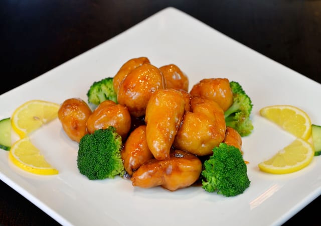Crispy Honey Chicken.
